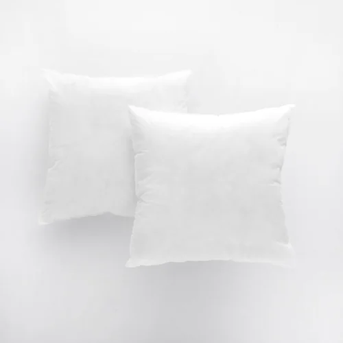 Pack of 2 Naf Naf cushion fillings 45x45cm white