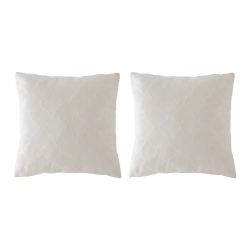 Guy Laroche Dorya-b housse de coussin pack 50x50 (2) écru