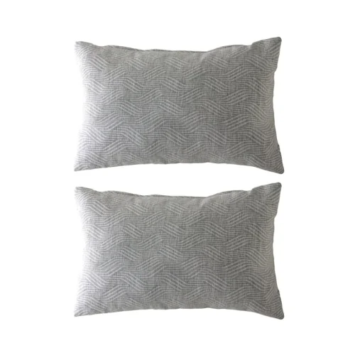 Guy Laroche Tevere-b housse de coussin pack 30x50 (2) gris