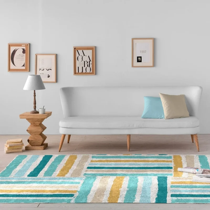 Multicolored Naf Naf Harper rug