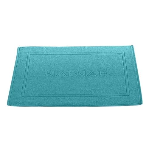 Tapis pour salle de bain turquoise décontracté Naf Naf