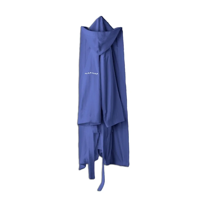 Naf Naf Velor bathrobe colors cobalt