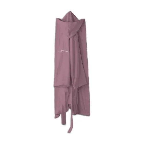 Naf Naf Velours badjas kleur mauve