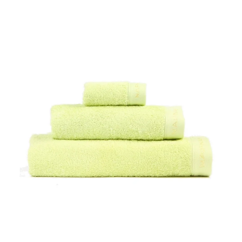 Naf Naf Conjunto de toalhas de banho casual pistache de 3 peças